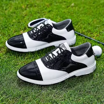 LEATHER GOLF SHOES FOR MEN